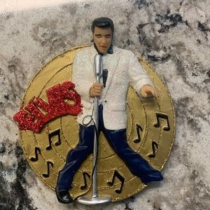Elvis Presley Collectable, small plaque